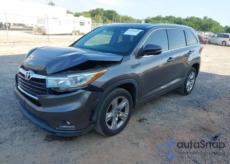 2016 Toyota Highlander Limited/Ltd Platinum из США, поврежденный, VIN 5TDYKRFH6GS140253